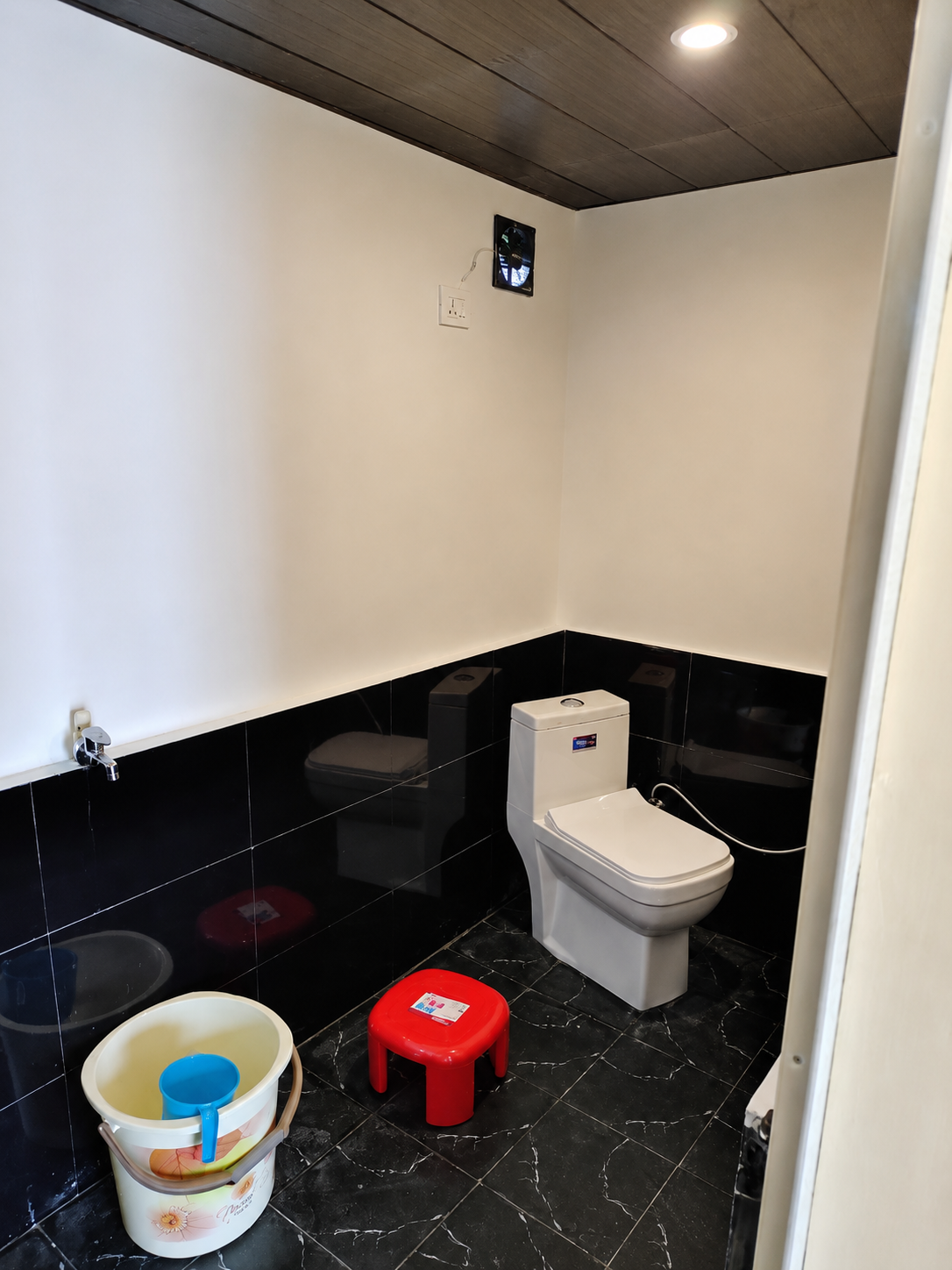 Clean Attached Private Washroom